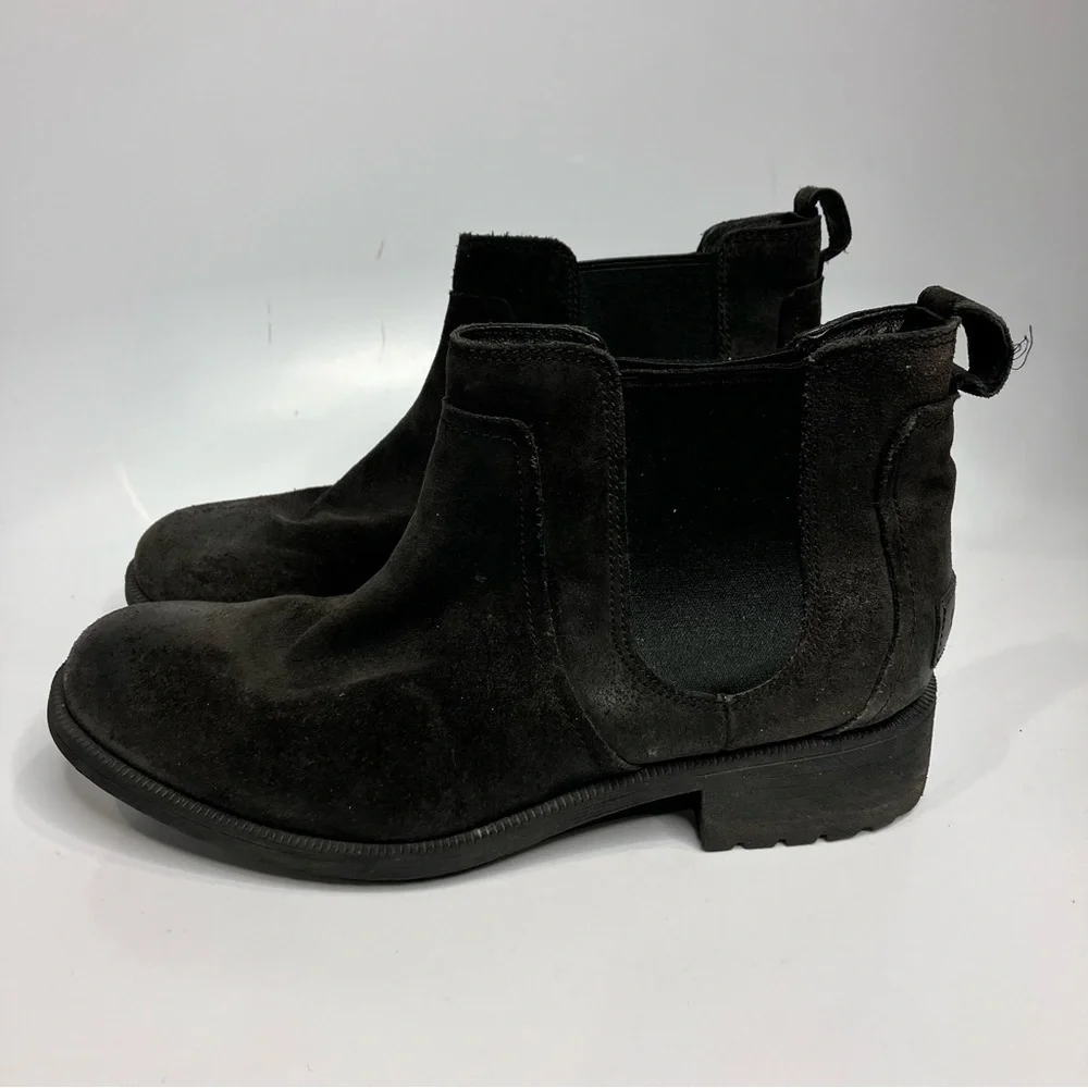 UGG Bonham‎ boots black leather size 8.5